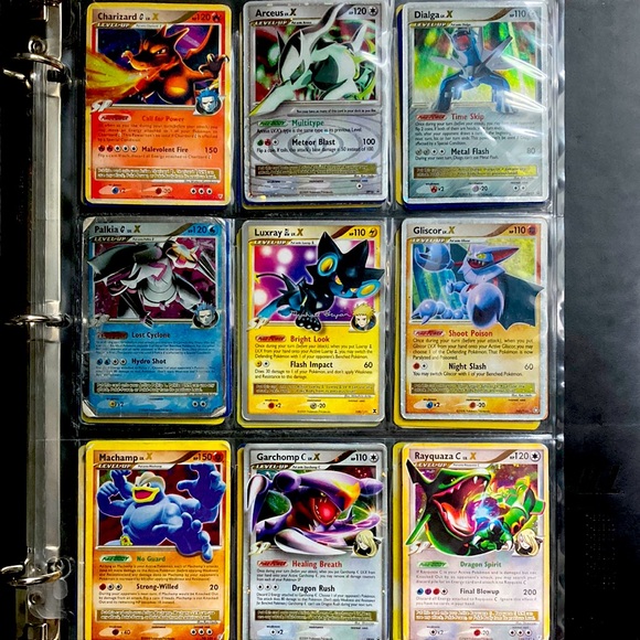 level pokemon cards X Pokémon Card collection Pokémon TCG Power Rankings